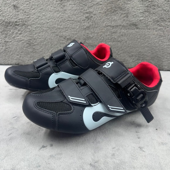 Peloton Cycling Shoes Mens 7 Womens 9 EU 40 Black PL-SH-02 Excellent Spin Shoes - Picture 5 of 16